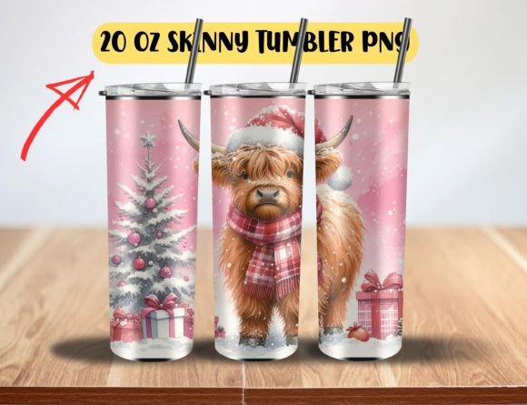 Highland Cow Tumbler PNG 20oz Skinny: A Crafts Review for Digital Publishing