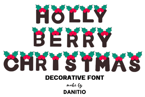 Holly Berry Christmas Decorative Design Review