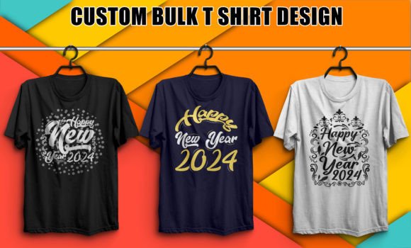 New Year T-shirt BUNDLE for Creative T-Shirt Designs
